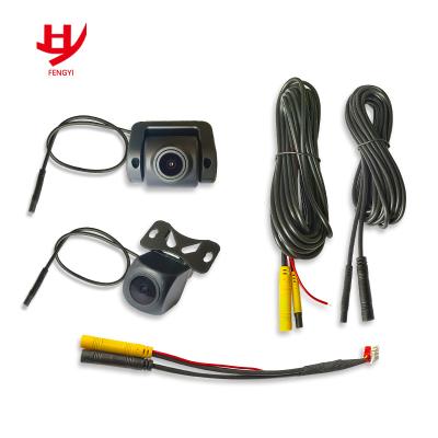 China Universal Car 1080p Starlight Night Vision Waterproof IP68 Front and Rear Dual Camera 360 Degree Panoramic for sale