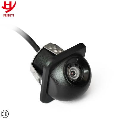 China Waterproof night version straw hat HD night vision small reversing camera night vision car camera for sale