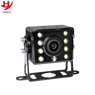 China Waterproof 8Led Light Reversing Rear View Bus Waterproof Camera 9-35v Reversing Camera Bus Night Vision Waterproof Camera for sale