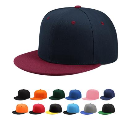 China Wholesale custom JOINT snapback men adjustable snapback hat JOINT logo simply 6 panel hip hop flat brim hat for sale