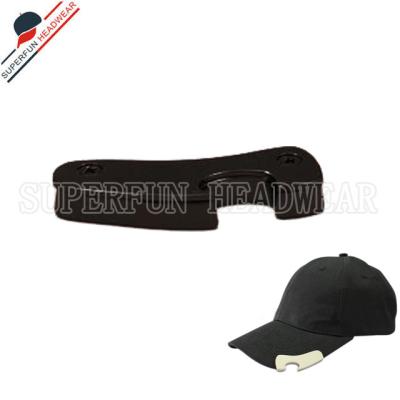 China Viable The Viable Men's Curved Baseball Cap With Metal Zinc Alloy Bottle Opener for sale