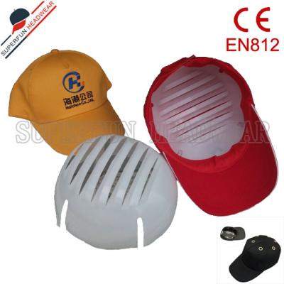 China Safety Hard Hat Bump Bump Hard Hat Fashion Worker Hard Hat Safety Helmets In Baseball Style for sale