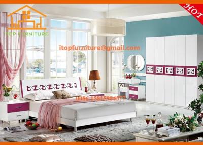 China 2016 high gloss cheap wholesale simple mdf modern home bedroom furniture sets designs for sale