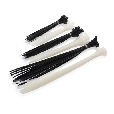 China Nylon Plastic Self Locking Tie Ties 10 Inch Black Nylon Cable Tie for sale