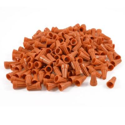 China Orange Nylon66 P3 1000Pcs Wire Connectors Screw On Nuts Stock Type Twist On Barrel for sale