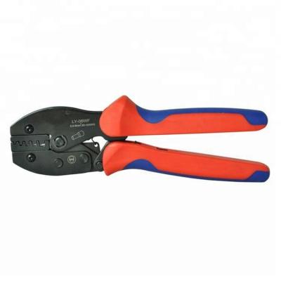 China LY-616TD high quality hand crimp crimping tools for crimping 4-6,6-10,10-16mm2 12-6AWG uninsulated cable ties ratchet clips for sale