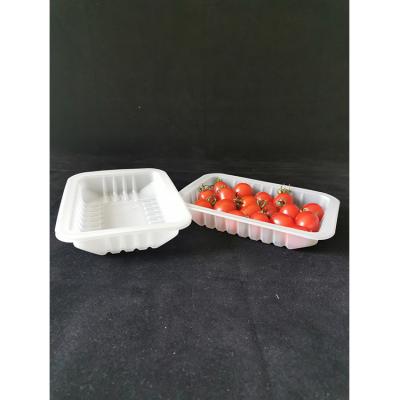 China Microwavable; eco-friendly : popular style weed safe packaging plastic storage tray plastic tray sealable for sale