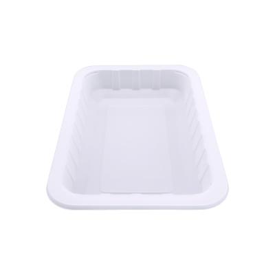 China Disposable plastic frozen plastic beef Tray Packing Raw Meat Tray from agriculture pp for meat for sale