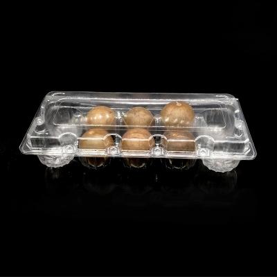 China Wholesale disposable plastic fruit kiwi box clamshell plastic orange fruit box for sale