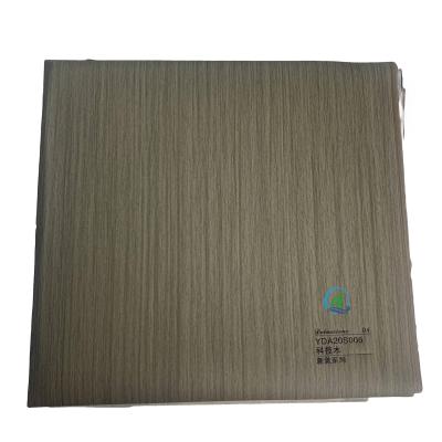 China Decorationg Wood Grain PVC Film Metallic Semi-rigid PVC Film for sale