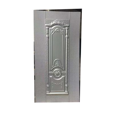 China Decorationg Galvanized Cold Rolled Coil Stamp Embossed Door Skin Plates for sale