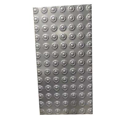 China Decorationg style dx53d dc03 metal embossing stamp luxury spcc cold rolled metal embossing door skin for sale