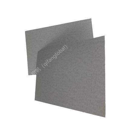 China Modern Decorationg Fabric Gray PVC Coated Laminated Metal Sheet Galvanized Cold Roll Panel Steel Sheet Decorate for sale