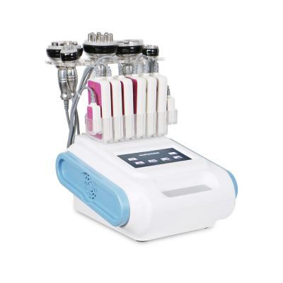 China Newest Fashion Weight Loss Unoisetion 6 in 1 Cavitation Vacuum Massage Beauty Machine 2021 for sale