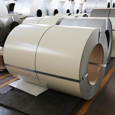 China PPGI White Prepainted Galvanized Steel Coil Cream Color RAL 9010 9003 9016 0.5MM for sale