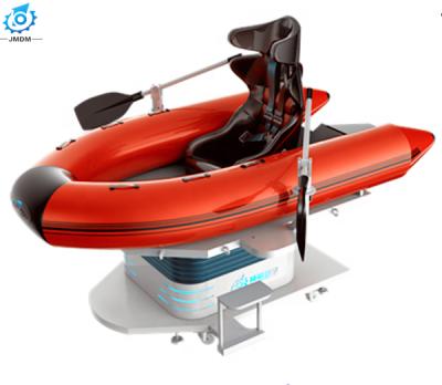 China Theme Park Amusement Park / Full Motion Simulator Water VR Rafting / Drifting 9d Boating Simulator for sale