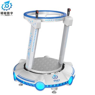 China Mall Amusement Park Design / Latest Virtual Reality Standing 9d VR Roller Coaster With Roller Coaster Games for sale