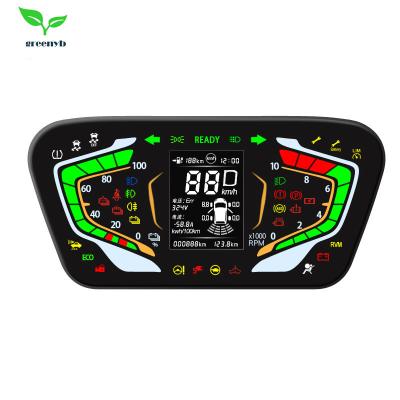 China For Electric Vehicle E638 LCD Energy Dashboard Combination Instrument Meter The New For Electric Car Voltmeter Electricity Meter for sale