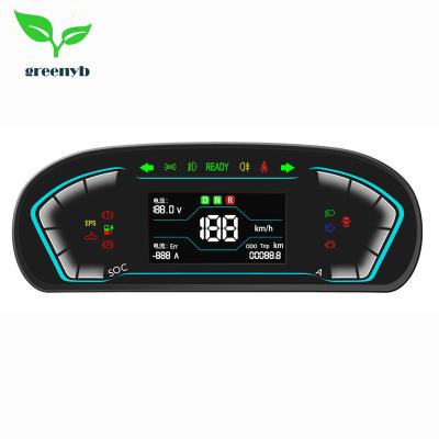 China E640 electric vehicle control unit panel de intrumento electric car digital tachometer for sale