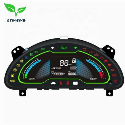 China For SUV E608 LCD Display Cheap Price Meter Auto Combination Meter For HAIMA Aishang EV BEV for sale