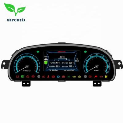 China E616 car combination meter electric vehicle combination dashboard TFT display export car dashboard for sale