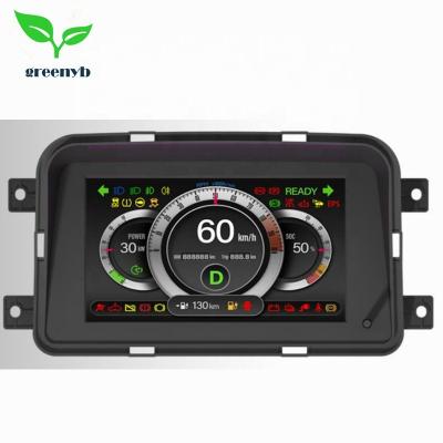 China For Electric Bus and Truck E645 Wholesale Price 7 Inch TFT Display Dashboard Tachometer Electric Vehicle New Energy Car for sale