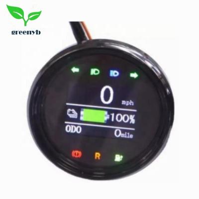 China 827 Mini Electricity Meter 1.8 Inch TFT Display For Golf Cart Electric Forklift Motorcycle Electric Tachometer 6.5-4cm for sale