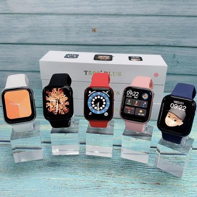 China Hot Sale T500 Serial 6 Smartwatch BT Smart Call Blood Pressure Monitoring Wristband 1.75 Color Screen Smart Watch+Plus Big Touch Screen for sale