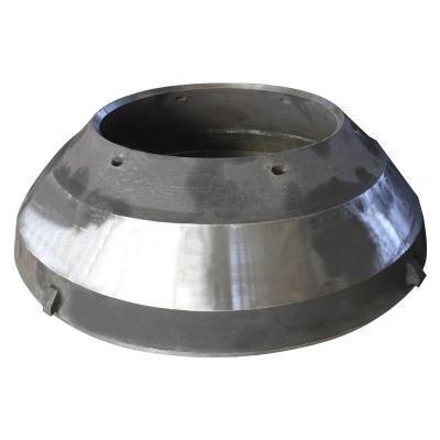 China Quarry Cone Crusher TC845 3502 Manganese Mn13 Casting Steel Mantle Bowl Liner Crushing for sale