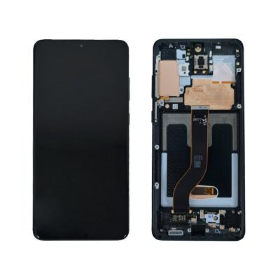 China Original AMOLED LCD Screen and Digitizer with Frame for Samsung Galaxy S20 SM-G980, S20 5G SM-G981, for Samsung s20 LCD for Samsung S20 G980/S20 plus G985 LCD for sale