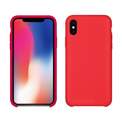 China Original Soft Silicone PU Silicone Slim Leather Case Cover Protector Cover For Apple iPhone 11 X 8 7 plus 6s 5 for sale