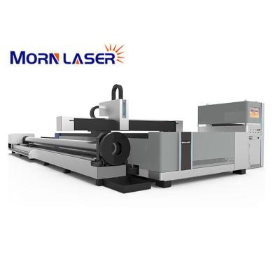 China 6KW Fiber Laser Iron Metal Sheet Cutting Machine SS Pipe And Plate CNC Water Cooled Laser Cutting for sale