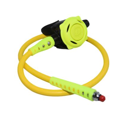 China Yellow Plastic PC Scuba Diving Regulator Brass For Underwater Breathing for sale