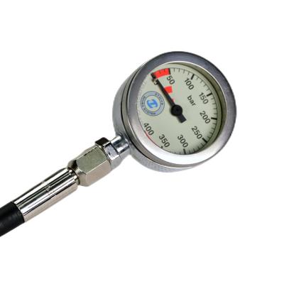 China 400bar Lightweight Scuba Diving Gauges Tank Pressure Practical for sale