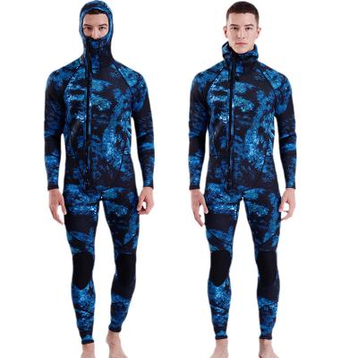 China Van het Vrij duikenwetsuit van de camouflagekleur Wearable het Neopreenmateriaal Te koop