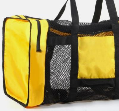 Cina Accessori latenti ispessiti Mesh Bag pieghevole di immersione con bombole in vendita