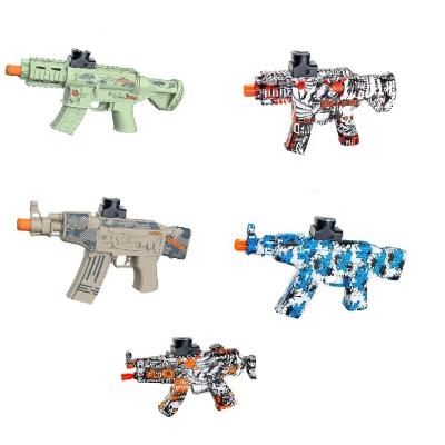 China The hot sale outdoor gel blaster gun shooting game long range air gun m416 soft electric hydrogel shooting bullet children's toy blow gun for sale