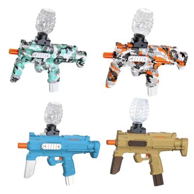 China MP7 Gel Blow Gun Simulated Soft Electric Gun Long Range Shooting Soft Electric Children Long Range Shooting Gel MP7 Air Gun Toy Game Submachinegun Toy Game Submachinegun Bullet Outdoor Toys for sale