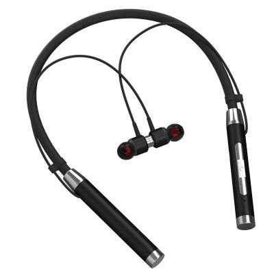 China New In-ear D02 Headset In-ear D02 Headset Neckband BT Radio 5.0 Wireless Headset Heavy Bass Hanging Type Earphone Wireless Earphone for sale