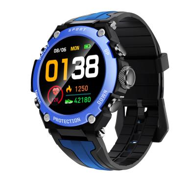 China 2021 New Outdoor Smart Waterproof Smartwatch DK10 Touch Screen Smartwatch dk10 Phone Callback Compass Music Watch IP68 for sale