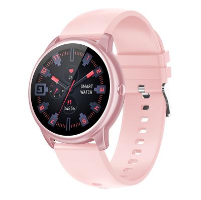 China 1.28 Full Touch Screen Smart Watch G26 Smartwatch Women Support BT Call Heart Rate Menstrual Cycle Watch Female Smartwatch 2021 for sale