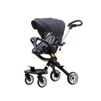 China Portable Hot Selling Baby Stroller Easy Folding Cheap Price 3 in 1 Infant Folding Trolley Carriage 0-3 Years Old Luxury Baby Stroller Pram Travel for sale