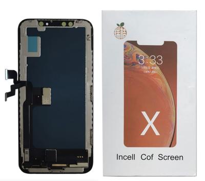 China High Brightness Good Quality Replacement Parts Display Price LCD Touch Screen Digitizer Assembly For iPhone X for sale