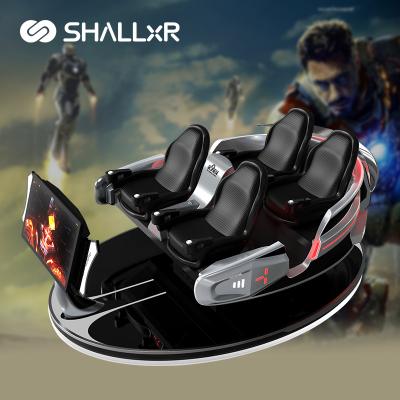 China Game Center ShallxR Black Gray 2022 Amusement Equipment Park Popular Arcade Game Machine Vr Virtual Reality for sale