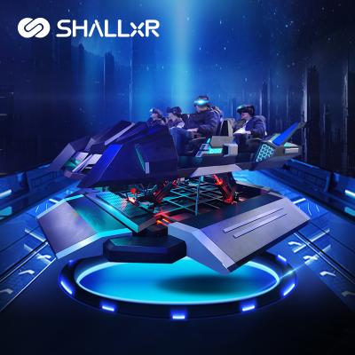 China Virtual Machine 9D Arcade Game Theme Park ShallxR Game Theme Park Equipment 9D Cinema Vr Simulator Game Machine for sale