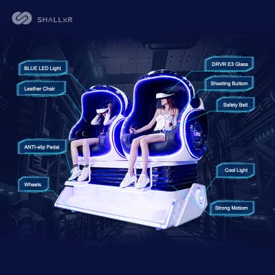 China ShallxR 9d Vr Machine 9d Virtual Reality Cinema 2 Luxury Seats for sale