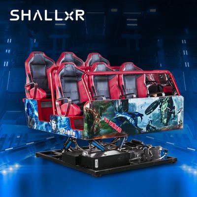 China Theme Park ShallxR Virtual Reality 9D Family Cinema Vr Slide Vr Roller Coaster Rides 9D Vr Cinema for sale