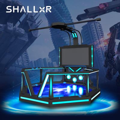 China VR Entertainment ShallxR Amusement Park Equipment Game 360 ​​Virtual Reality Shooting Game 9d Vr Fantastic Stance Platform for sale