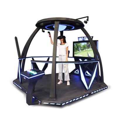 China VR VR Theme Park Investment ShallxR Amusement Park Explore 9d vr Walker Machine 9D Game Shooting Simulator for sale