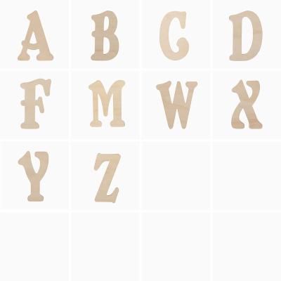 China China Wholesale Home Decor Cute Wooden Letters Wooden Alphabet for sale